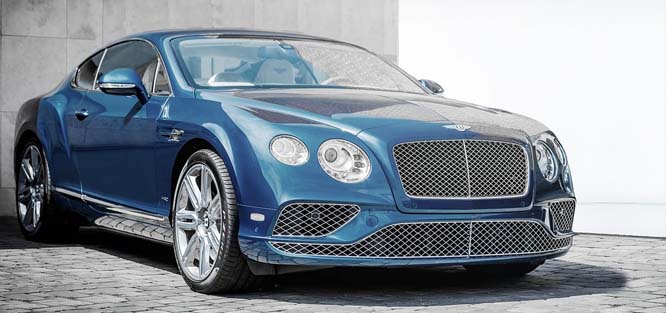 Auto na svatbu - Bentley