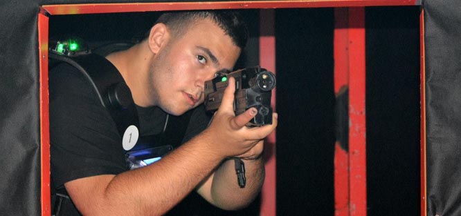 Lasergame jako zábava na rozlučku se svobodou