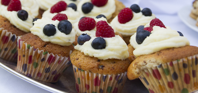 Cupcake - cukroví na svatbu