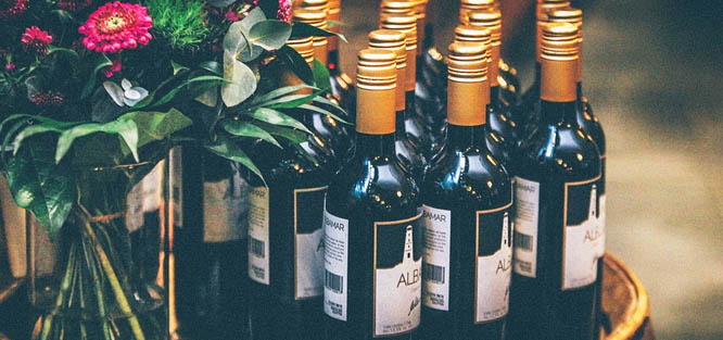 Svatební víno pro hosty